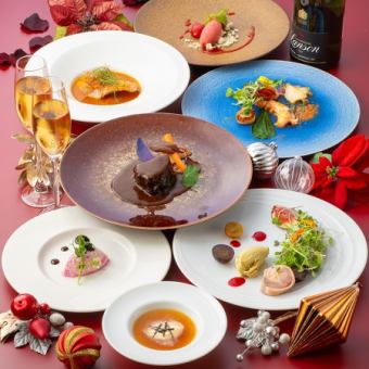 ◇2025 聖誕節套餐 9,900日圓◇ 匯聚世界三大美食 *限時優惠，12月19日至25日