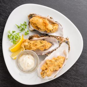 Large fried oysters ~ with tartar sauce ~