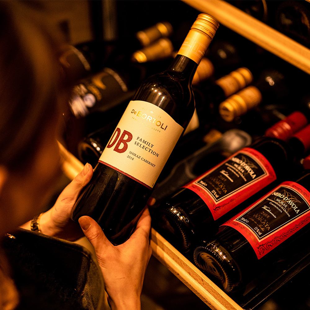 All-you-can-drink selection of over 40 types of red, white, and sparkling wines