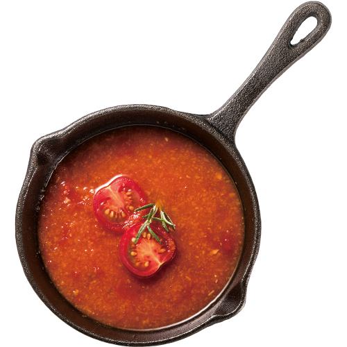 带壳的汤意大利番茄
