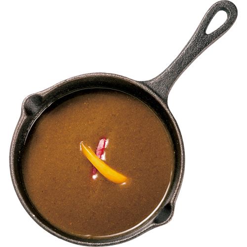 Shelled soup soup curry