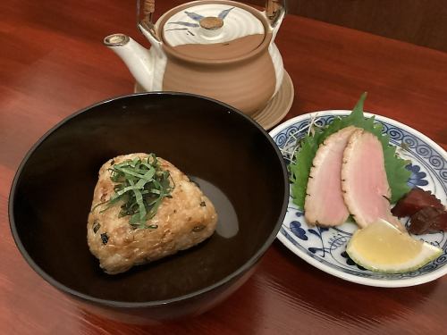 烤饭团（鸭肉）