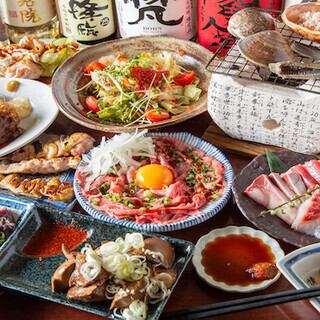 【暢飲】新鮮魚類刺身拼盤套餐,7道菜,僅需5500日圓(含稅)♪