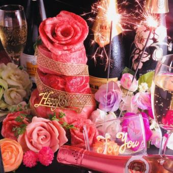 神戸牛コース[忘年会におススメ]A5神戸牛使用！コースメインはステーキ全15品