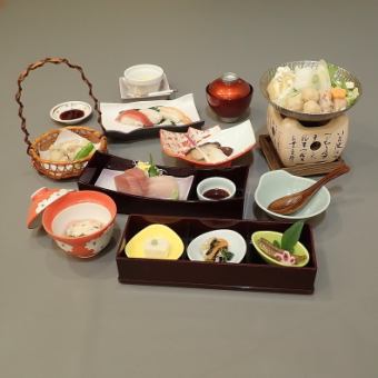 12/1～【食事のみ】すみれ会席9品4620円(税込)