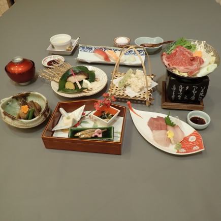 12/1～【要予約】なでしこ会席9品◆飲み放題付8360円