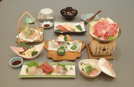 春期間【食事のみ】なでしこ会席9品6380円(税込)