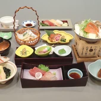 春期間【食事のみ】すみれ会席9品4620円(税込)