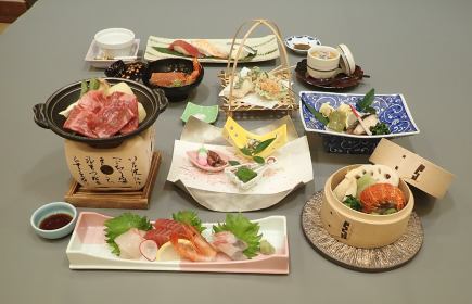 春期間【要予約】花みずき会席10品◆飲み放題付9900円(税込)