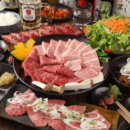 <Our most popular item!> [All-you-can-drink included/+500 yen (tax included) for all-you-can-drink bottled beer!] Enjoyment course ~ Banquet ~ 6,600 yen