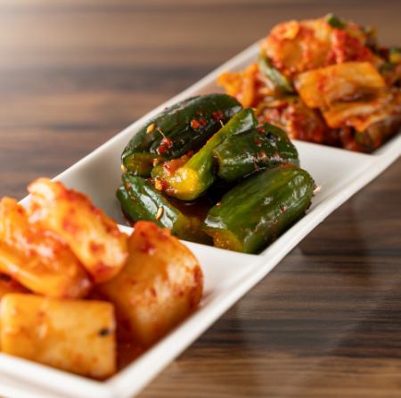 [Recommended] Assortment of three kinds of kimchi