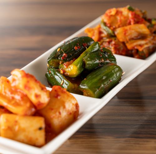 [Recommended] Assortment of three kinds of kimchi