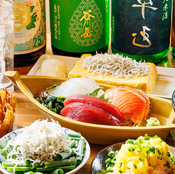 素材にこだわった酒の肴の数々が楽しめる