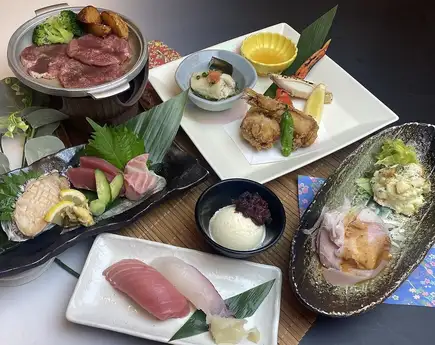 【嘉文の忘新年会コース】冬の味覚が味わえる!贅沢な忘新年会コース7,000円※90分飲み放題付き