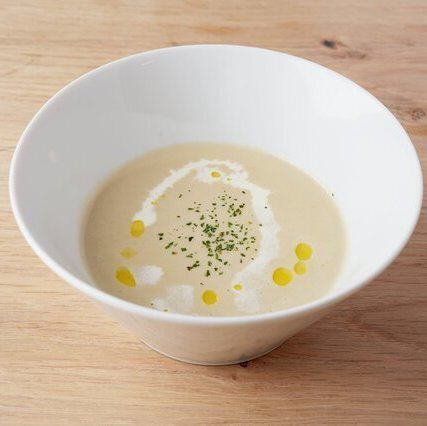 芳醇ごぼうの 豆乳ポタージュ