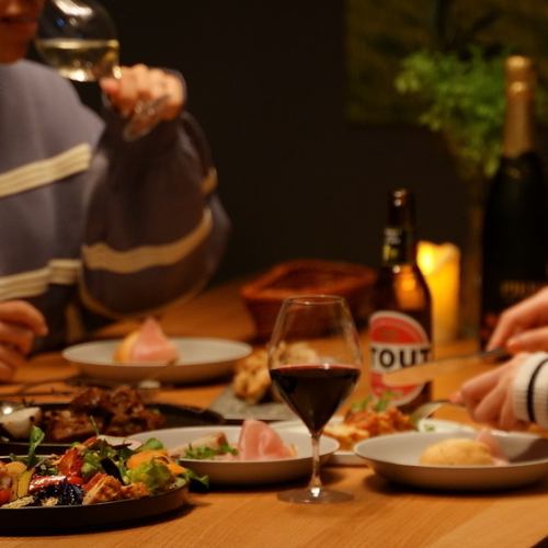 女子会にも！多彩なお料理