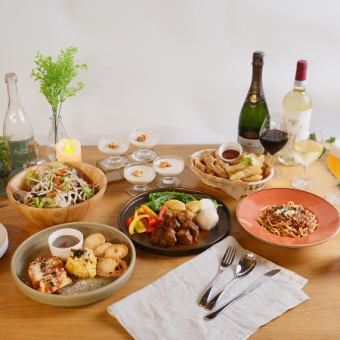 【全10品　2H飲み放題付】全10品の人気メニューが勢ぞろい《バリューコース》