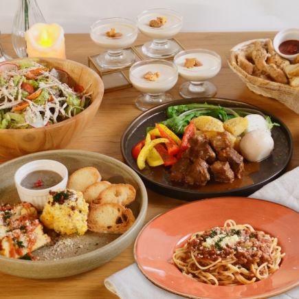 【共10道菜品、含2小时无限畅饮】超值套餐精选10道人气菜品