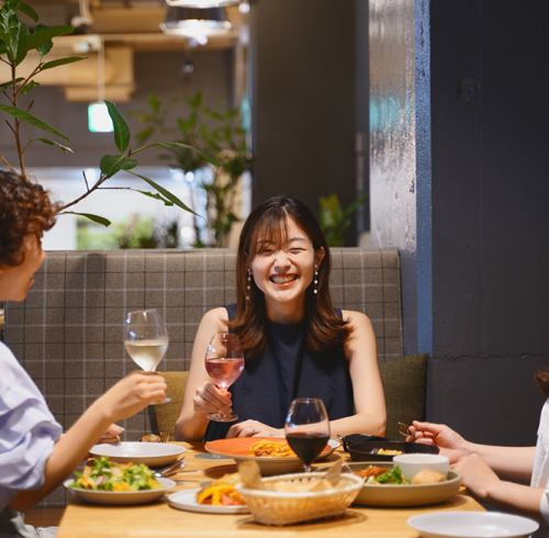 女子会にも！多彩なお料理