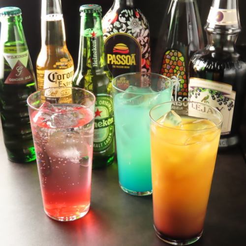 【ドリンク多数ご用意しております】