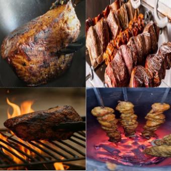 期間限定炭火焼き肉 × 本場ネパールの特製ソース『3時間炭焼きタンドリ飲み食べ放題コース』