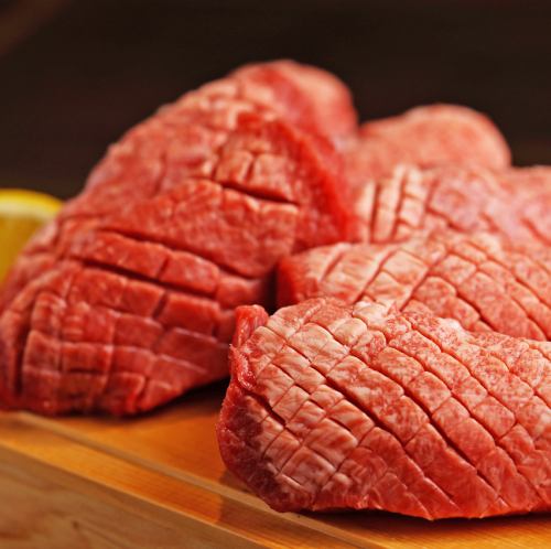 厚切り仙台牛タンを堪能!