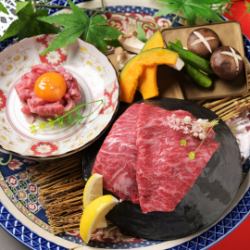 新鮮な肉だからこそ提供可能!こだわりの卵を使用『炙り和牛ユッケ』