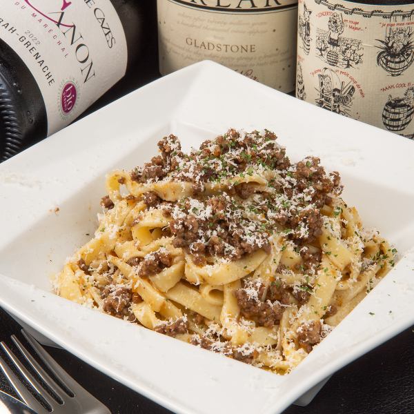"Black Wagyu Beef Bolognese"