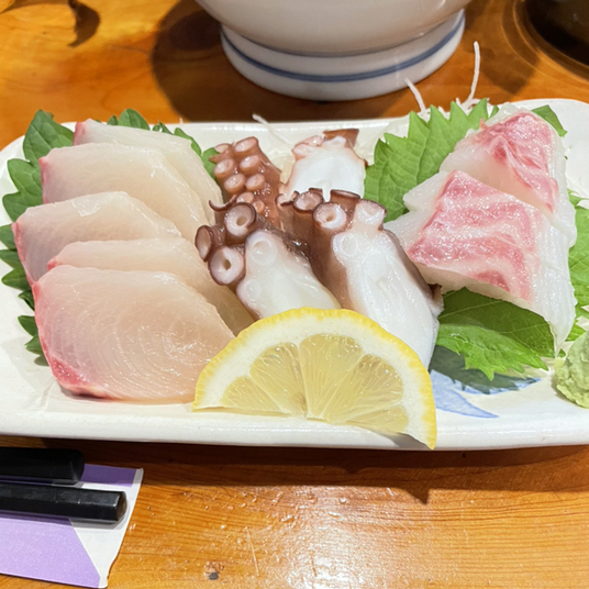 【新鮮】鮮魚のお刺身