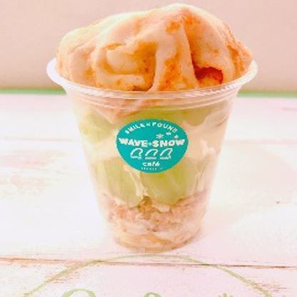 プリンクレープパフェ