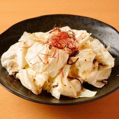 塩昆布キャベツ