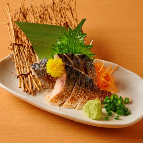 炙りしめさば