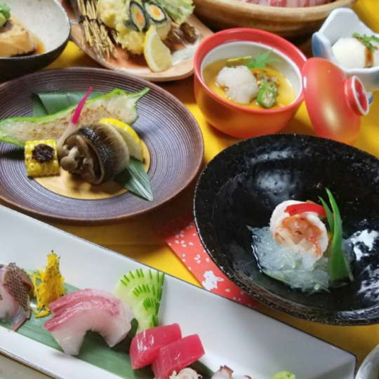 『旬家はちどり』【料理のみのコース】5000円~承ります