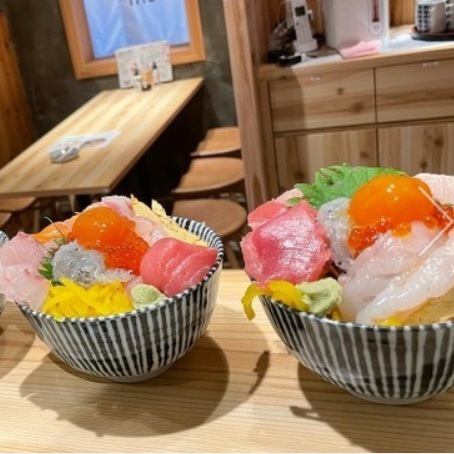 五颜六色的新鲜海鲜！