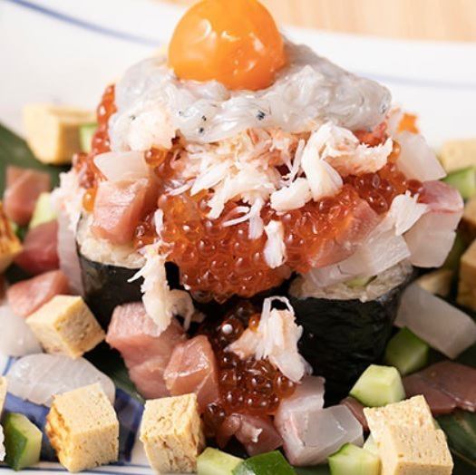 お寿司を堪能できるコースを飲み放題付きで5000円よりご用意★