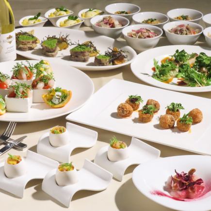 ★Restaurant Pave Small Group Dining Plan★ "Western-style Table Buffet" 10 dishes 7,000 yen (tax included)