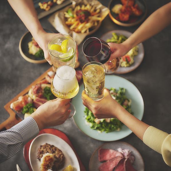 CROSSING特製料理で盛り上がるパーティープラン！