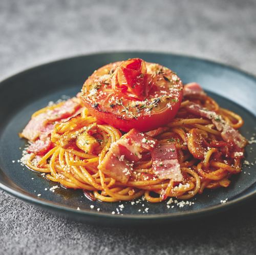 グリルトマト・ナポリタン