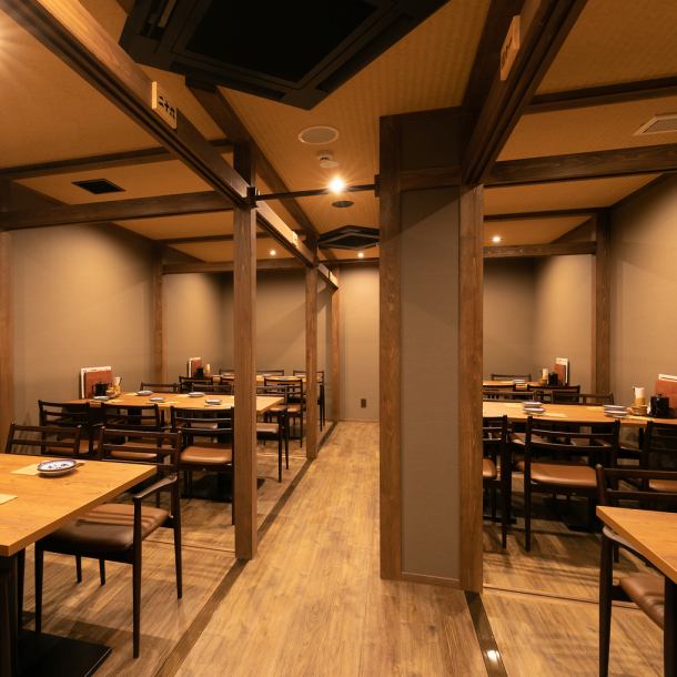 [From large groups to small groups!] Private rooms can be accommodated according to the number of people ◎ Please enjoy your meal slowly in the calm atmosphere ★ If you would like to reserve, please feel free to contact us ♪