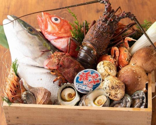 スタンダード飲み放題付【贅沢コース】倍量のイカお造りや国産黒毛和牛ヘレなど全10品15,000円