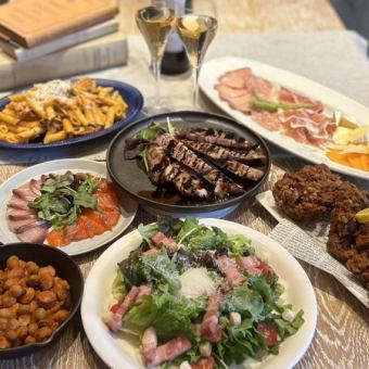 【新年会 スプーンプラン】3時間飲み放題付き!全8種6000円(税込)♪