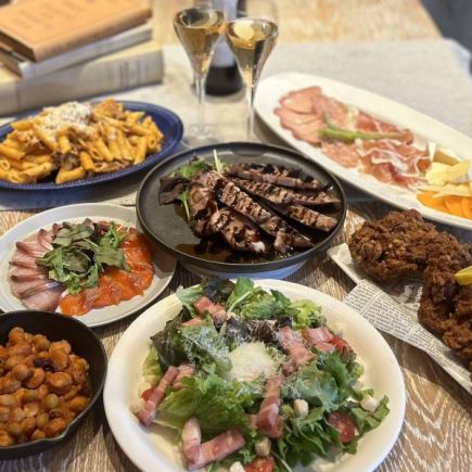 【新年会 スプーンプラン】3時間飲み放題付き！全8種6000円（税込）♪