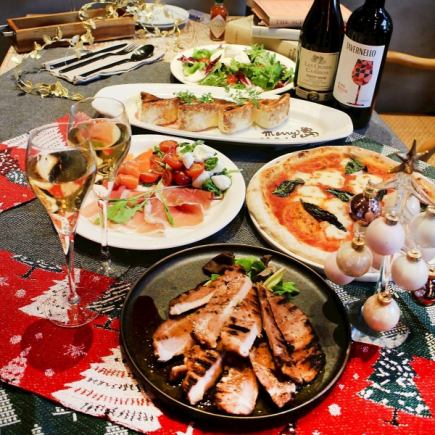 【12월 24일·25일 한정】노엘◇크리스마스 디너 2025 코스◆전 7품 4800엔(부가세 포함)