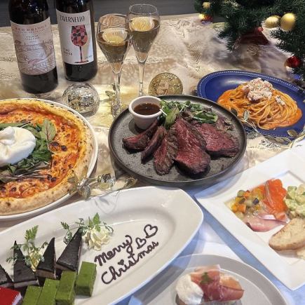 【12월 24일·25일 한정】쥬얼◇크리스마스 디너 2025 코스◆전 7품 6800엔(부가세 포함)