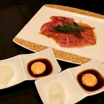 いのうえ名物　《サーロインの焼きすき2枚》