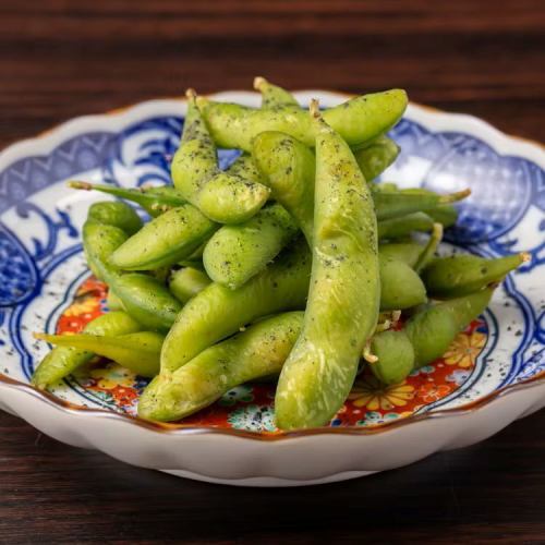 炭塩枝豆