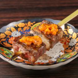 【牛串】和牛　ウ肉串