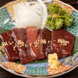 和牛　レバ刺し