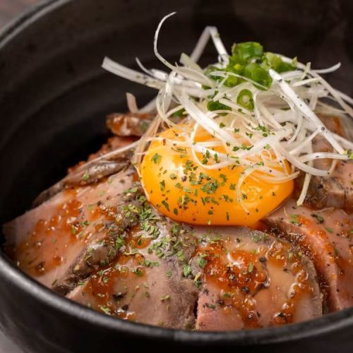 ローストビーフ丼
