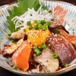 鮮魚のユッケ